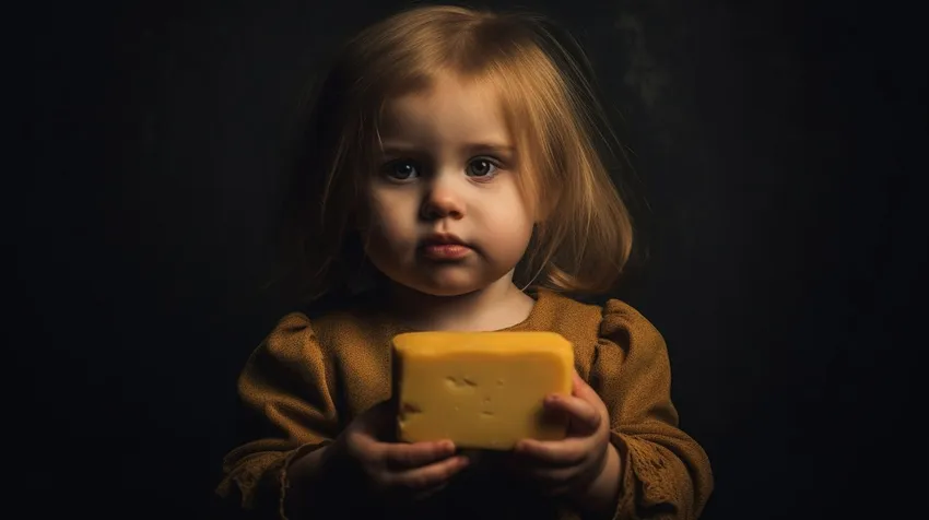 Малышка умерла, подавившись сыром. ФОТО СГЕНЕРИРОВАНО НЕЙРОСЕТЬЮ MIDJOURNEY.COM ПО МАТЕРИАЛАМ СТАТЬИ