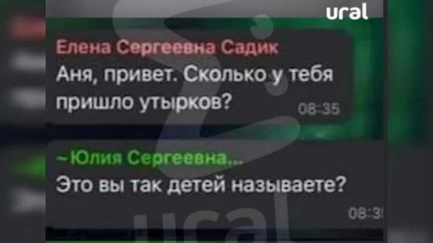 Воспитательница грубо обозвала детей в родительском чате. Фото: @t.me/url_mash