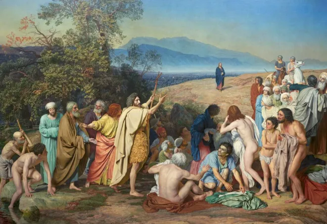 «Явление Христа народу», 1837–1857, худ. Александр Иванов
