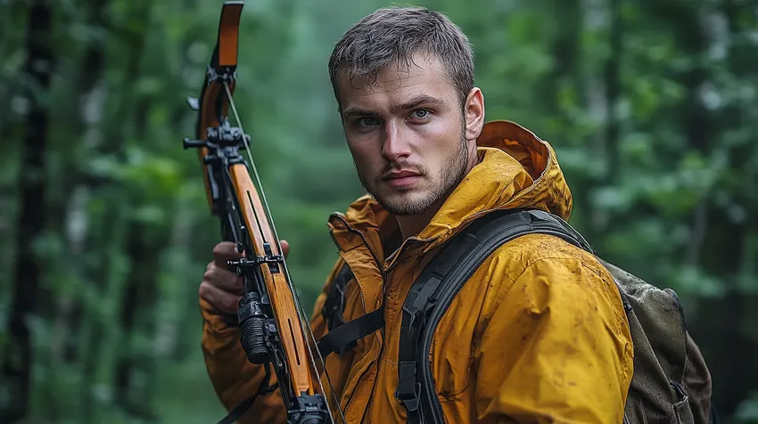 В Ивановской области наркокурьер выпустил из арбалета стрелу с запрещенкой в стену ИК-4. Фото сгенерировано нейросетью midjourney.com по материалам статьи