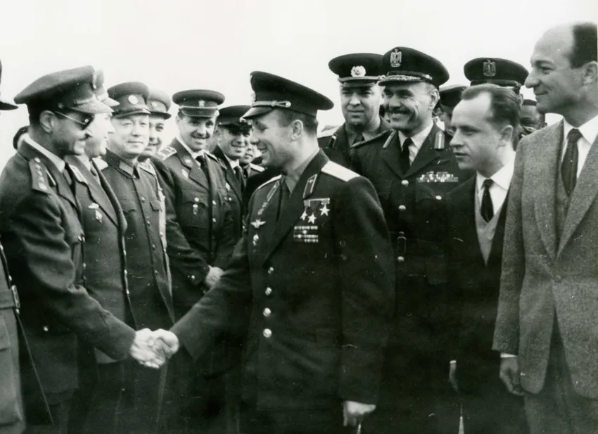 Юрий Гагарин в Египте. 5 февраля 1962 года. Фото: ru.wikipedia.org