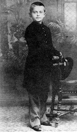 Лев Бронштейн в детстве, 1888 год. Фото: ru.wikipedia.org