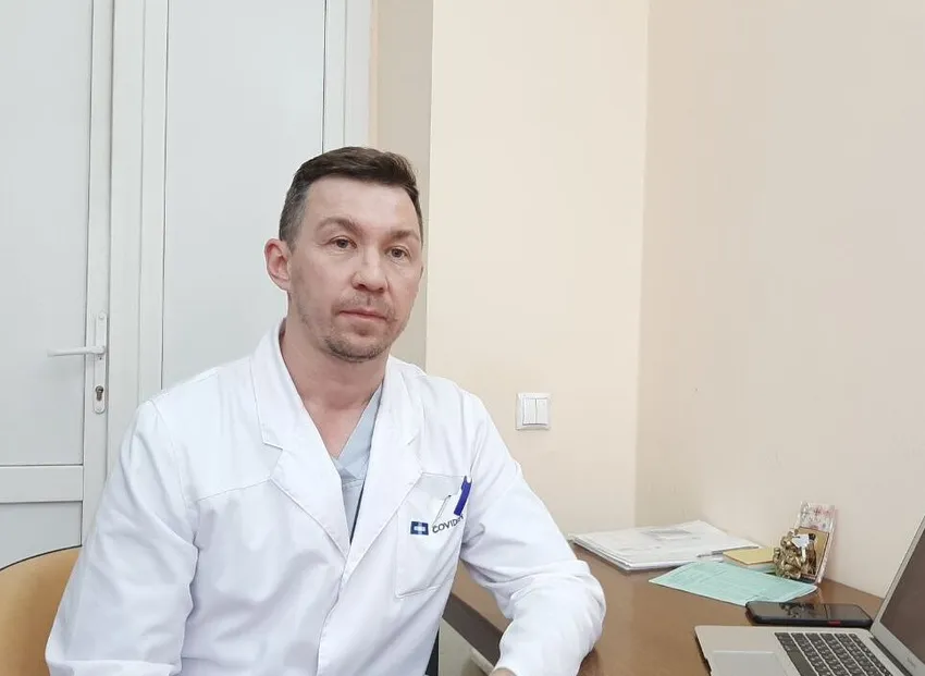 Заведующий кафедрой оперативной хирургии Евгений Хоронько. Фото: rostgmu.ru