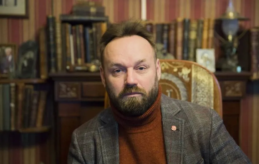 50-летний профессор истории и теории искусства, доктор исторических наук, доцент Алексей Аранович. Фото: vk.com/a.aranovich
