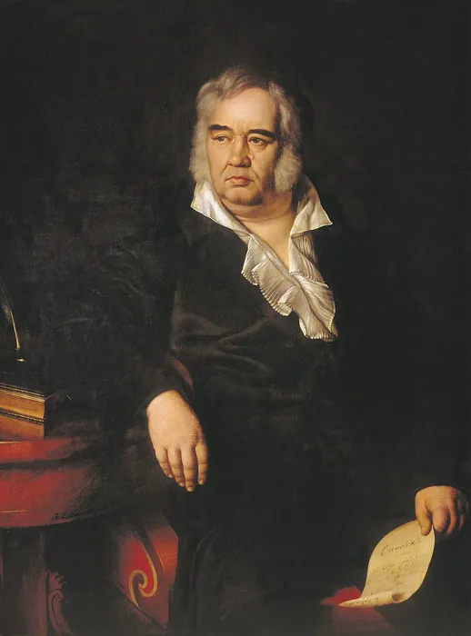 Иван Крылов с годами изрядно прибавил в весе. Фото: wikimedia.org