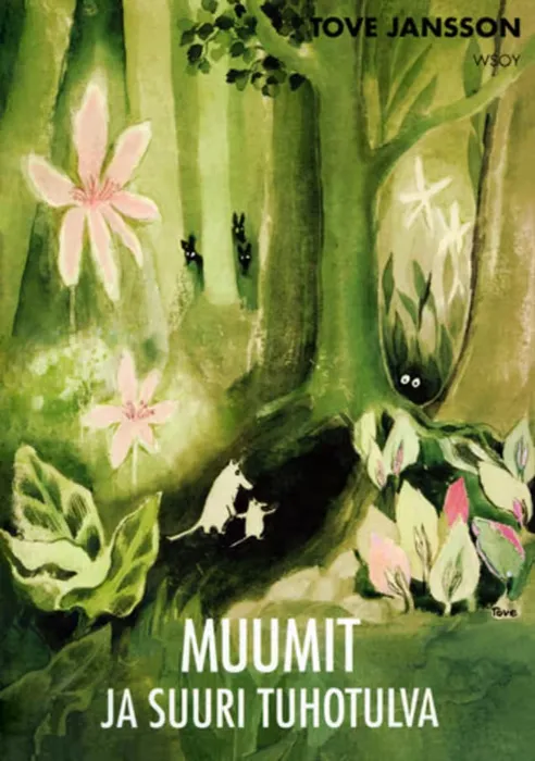 Первая обложка книги о муми-троллях. Фото: tovejansson.com