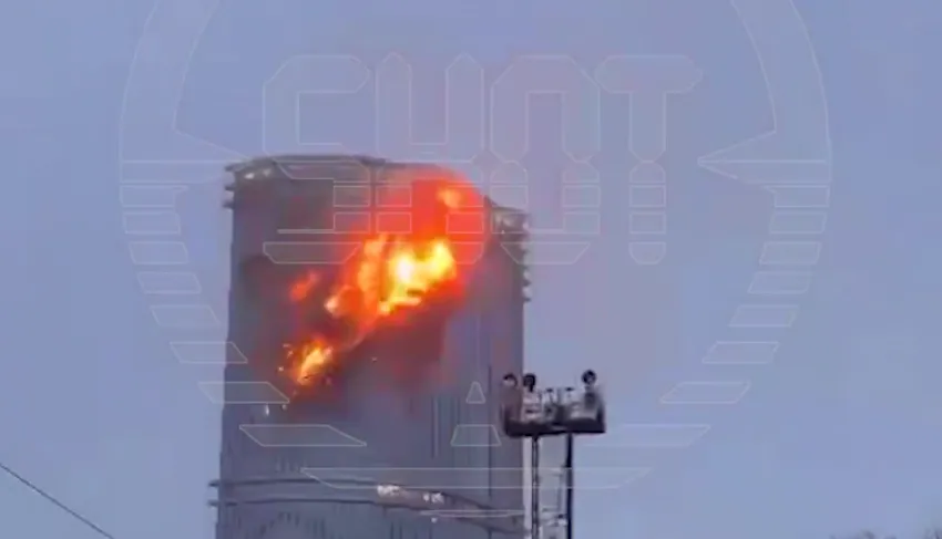 Атака дронов на Казань началась около 8 утра. Фото: t.me/shot_shot