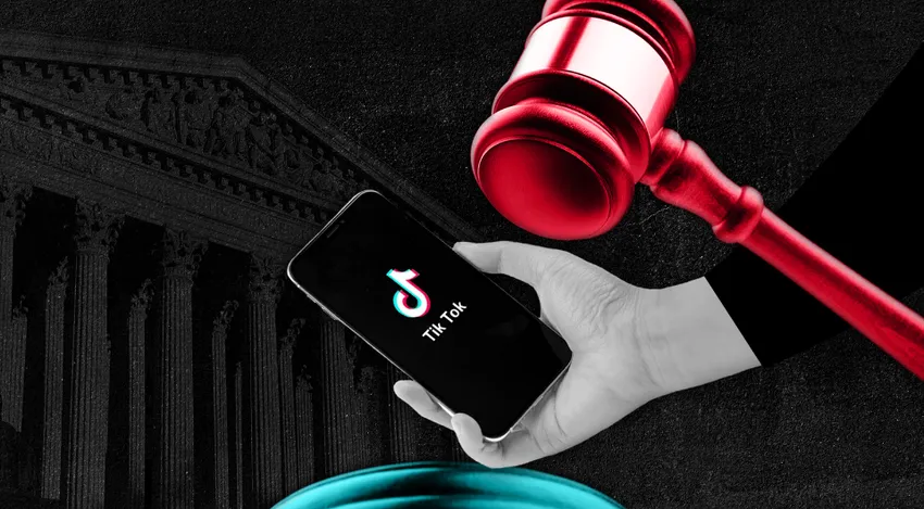 Власти США проголосовали за закон о блокировке TikTok на территории страны. Фото: news.sky.com