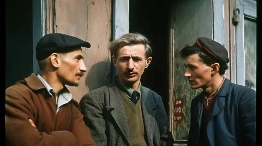 К 1967-му году в правоохранительных органах СО АССР работало трое ингушей. И вот все трое собрались в одно время и в одном месте. Фото сгенерировано нейросетью midjourney.com по мотивам публикации 