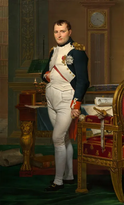 Император Наполеон в своем кабинете в Тюильри. Жак Луи Давид, 1812