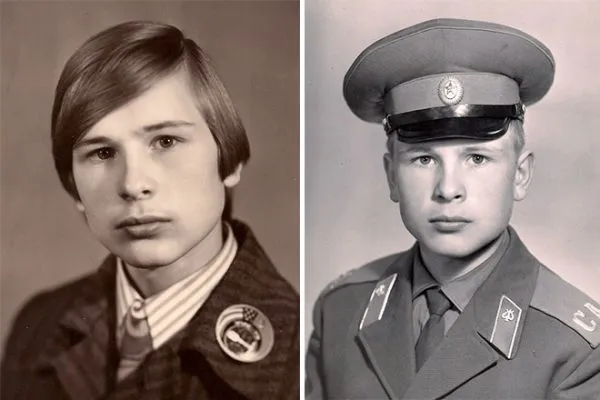 Малинин в юности. Фото: личный архив