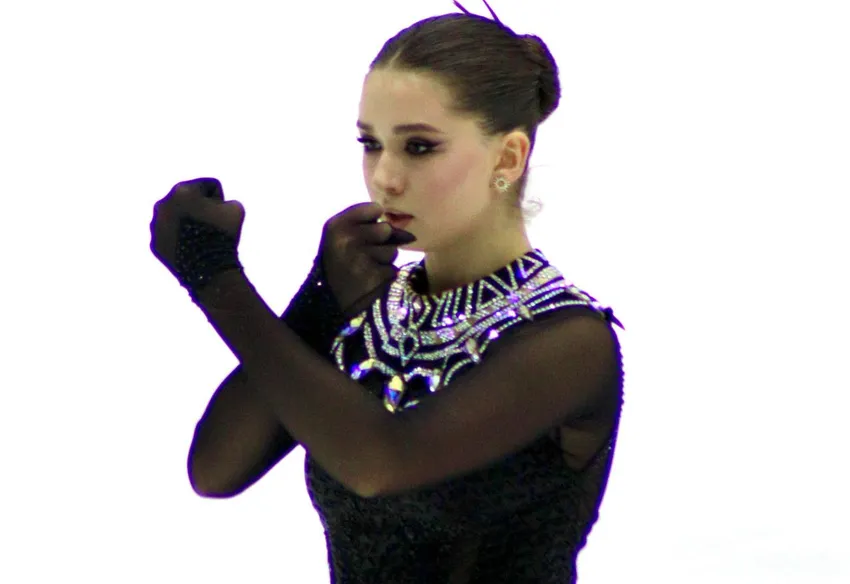 Валиева сделала несколько грубых ошибок. Фото: t.me/teamkvalieva