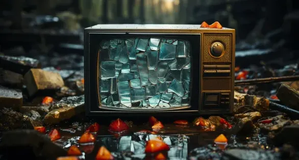 После "чудесного" ремонта техника так и не заработала. ФОТО СГЕНЕРИРОВАНО НЕЙРОСЕТЬЮ MIDJOURNEY.COM ПО МАТЕРИАЛАМ СТАТЬИ