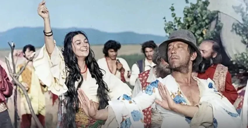 Воришка Буча. Кадр из фильма "Табор уходит в небо", 1976, реж. Эмиль Лотяну