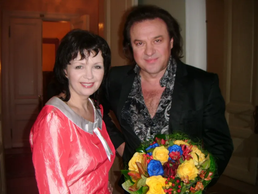 Ирина с Игорем Демариным. Фото: vk.com/singer_irina_shvedova