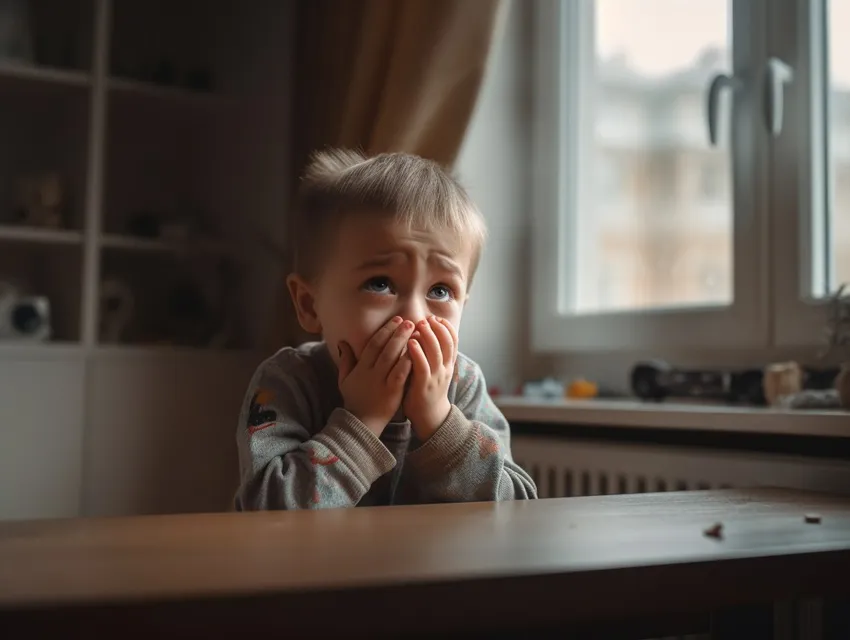 Под Питером 3-летний мальчик выпил глазные капли бабушки и попал в реанимацию. Фото сгенерировано нейросетью midjourney.com по материалам публикации