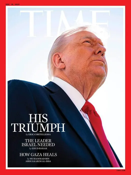 Дональд Трамп обиделся на фото в журнале Time и потребовал изъять тираж