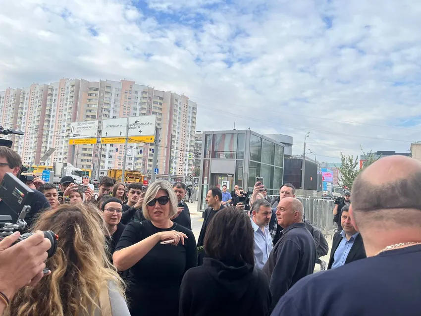Екатерина Скулкина не смогла сдержать слез. Фото: "Жизнь"