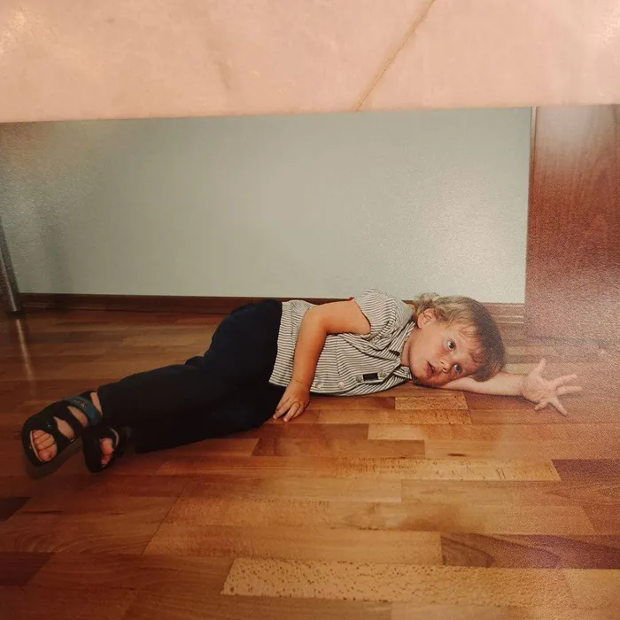 Арсений Шульгин в детстве. Фото: Instagram (запрещен в РФ) / @valeriya