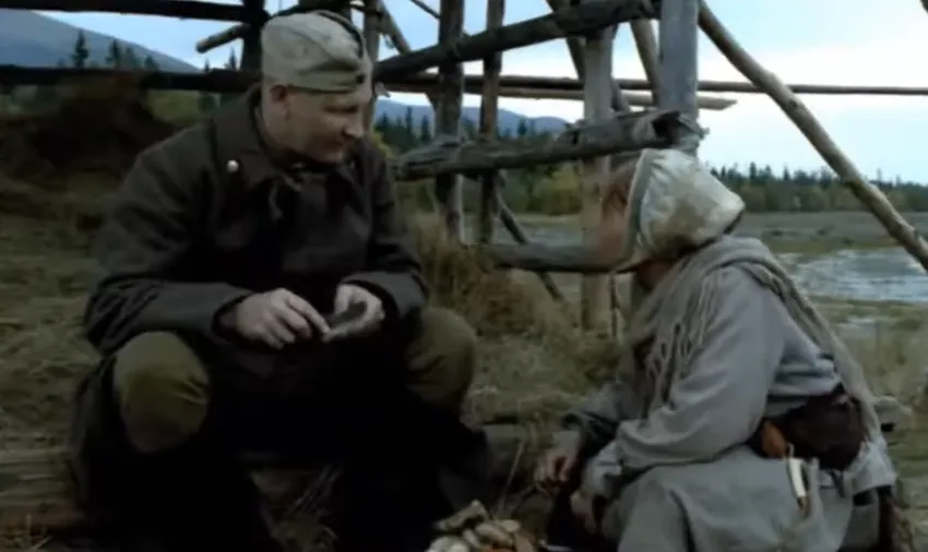 Кадр из фильма "Кукушка", 2002, реж. Александр Рогожкин