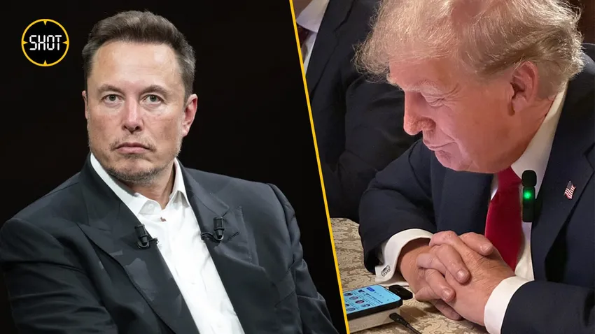Илон Маск взял получившееся скандальным интервью у Дональда Трампа. Фото: @t.me/shot_shot