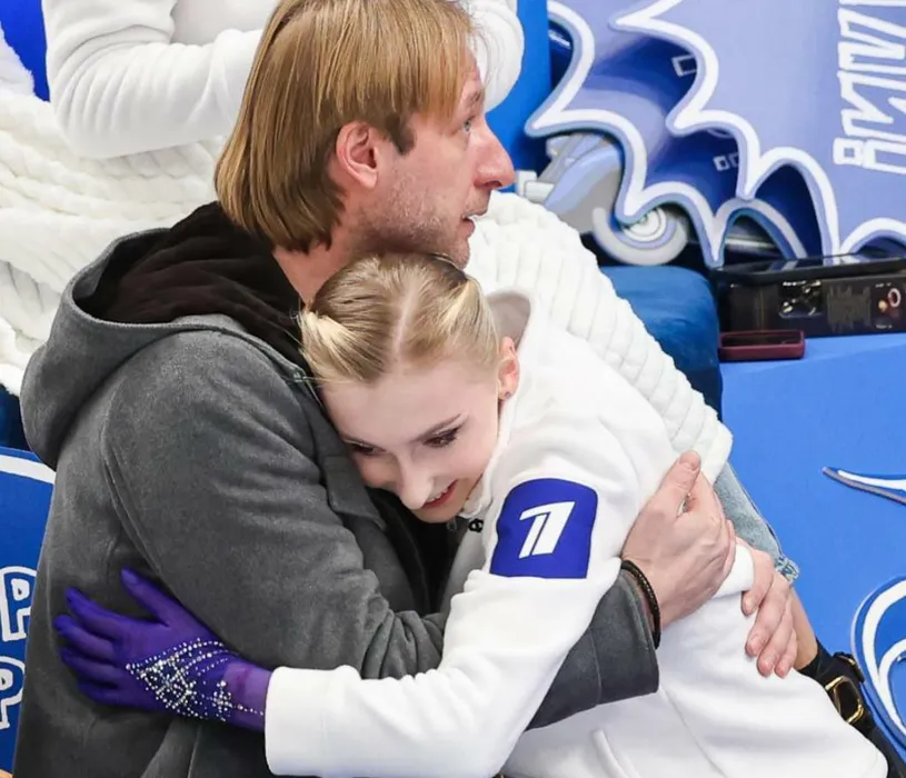 Плющенко смог разглядеть в Муравьёвой потенциал. Фото: t.me/sofia_muravyova