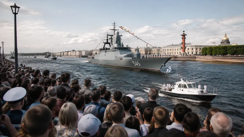 Парады и программа мероприятий ВМФ в 2026 году. Фото сгенерировано нейросетью GPT Images