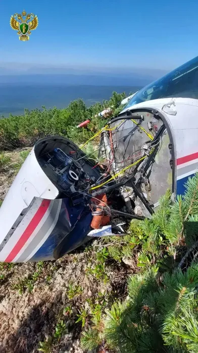 Под Иркутском экипаж пропавшего на 2 дня самолета чудом выжил в жесткой посадке. Фото: соцсети