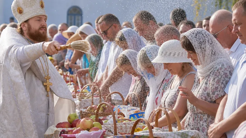 Яблочный Спас: история и суть праздника. Фото сгенерировано нейросетью GPT Images