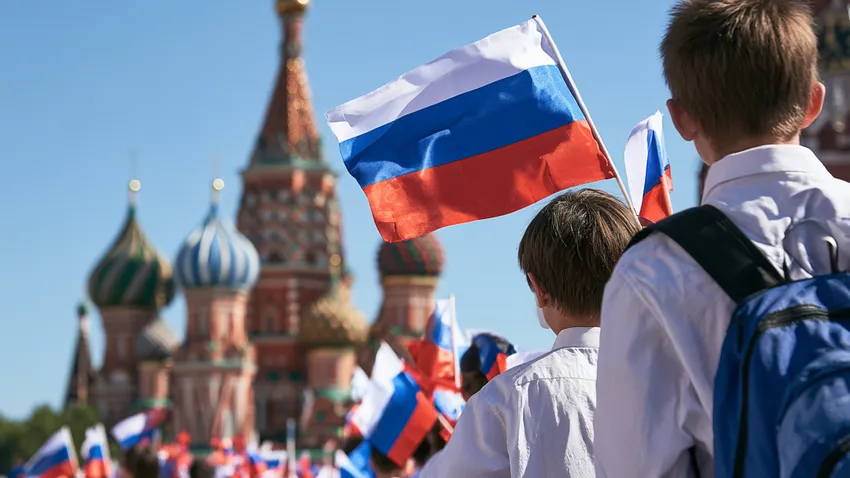 Какие мероприятия будут в Москве ко Дню флага России в 2026 году. Фото сгенерировано нейросетью Midjourney