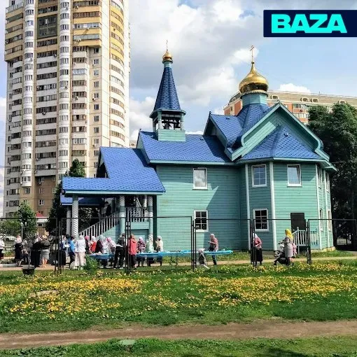 В Москве мужчина с лопатой напал на прихожан храма и был застрелен из травмата. Фото: t.me/bazabazon