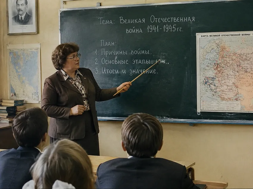 Как менялась дата Дня учителя: от первого воскресенья октября в СССР к фиксированному 5 октября с 1994 года. Фото сгенерировано нейросетью GPT Images