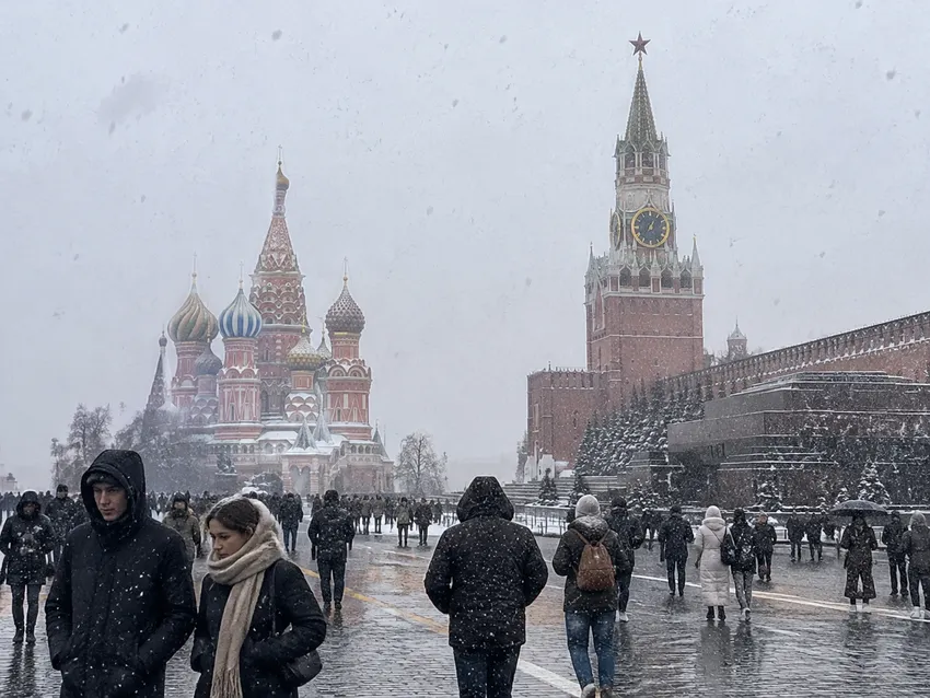 Прогноз погоды в ноябре 2026 года в Москве и Московской области. Фото сгенерировано нейросетью GPT Images