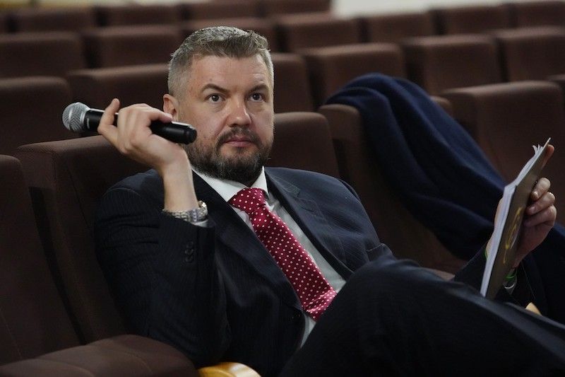 Хоккейный комментатор Роман Скворцов. Фото: legion-media.com