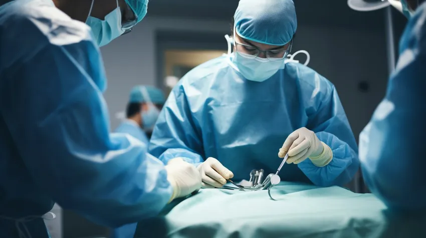 В Москве врачи спасли 2-месячного ребенка, вырезав из его мозга опухоль. Фото сгенерировано нейросетью midjourney.com по материалам статьи