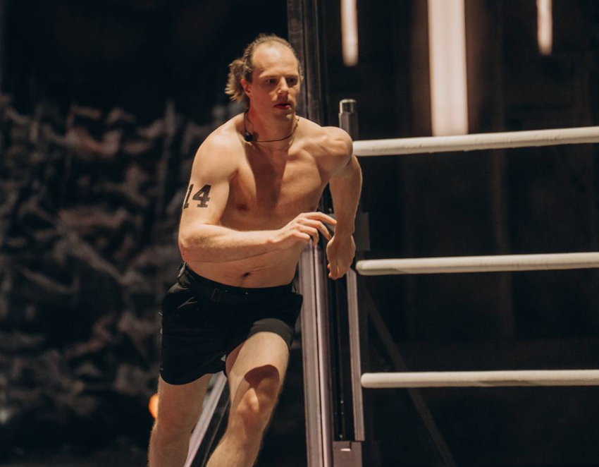 Никита Ушнев на шоу «Титаны». ФОТО: личный архив