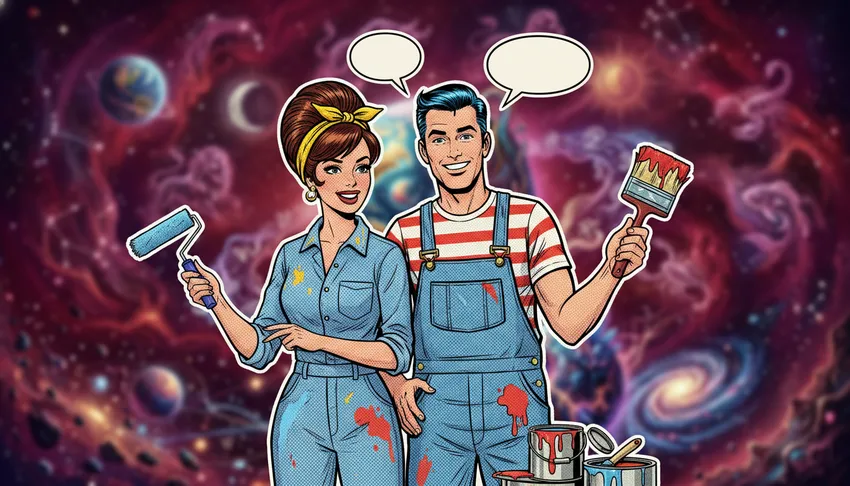 В марте женщинам-Стрельцам предстоит ремонт или срочное решение вопросов с недвижимостью. Фото сгенерировано нейросетью Nano Banana