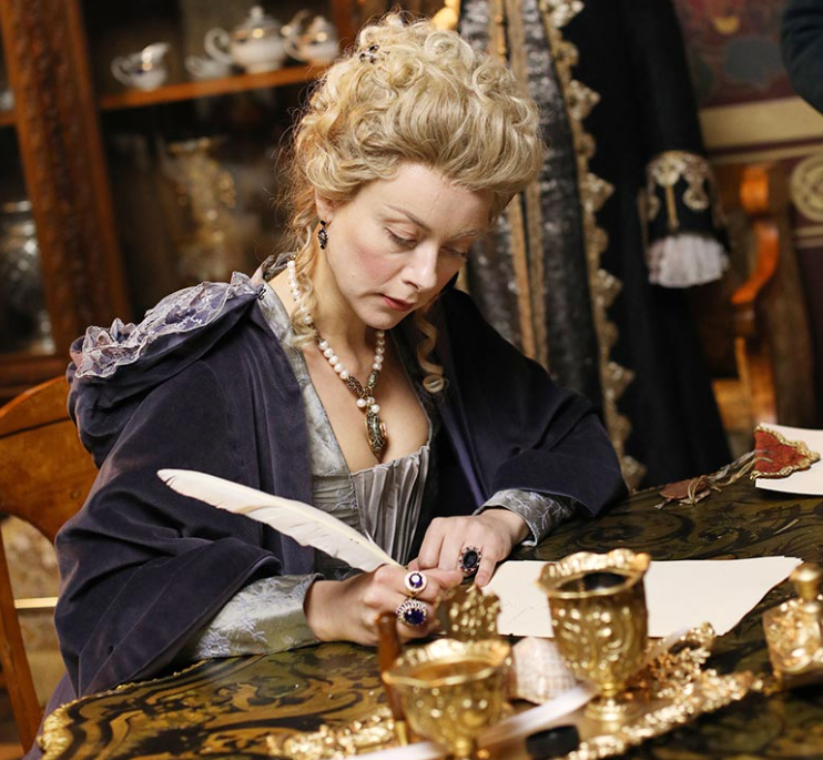 Роль Екатерины Второй в сериале «Кровавая барыня» сыграла Северия Янушаускайте