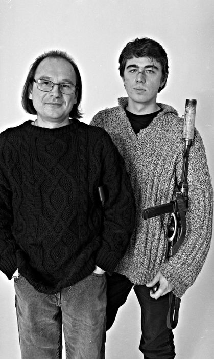 Алексей с Сергеем Бодровым. Фото: legion-media.ru