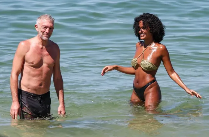 Венсан Кассель и Нара Баптиста. ФОТО: соцсети