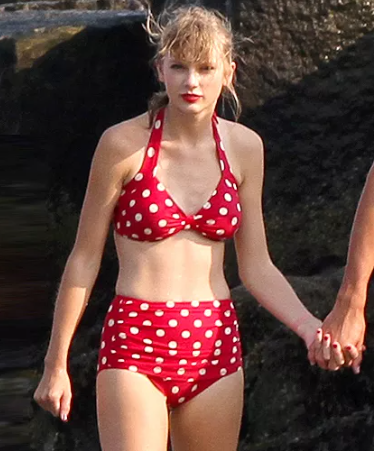 Тейлор Свифт - большая поклонница горошка. Фото: people.com