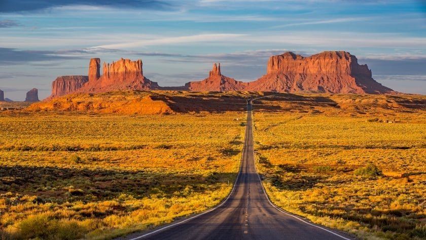 Дорога к навахо. Фото: travelinusa.us