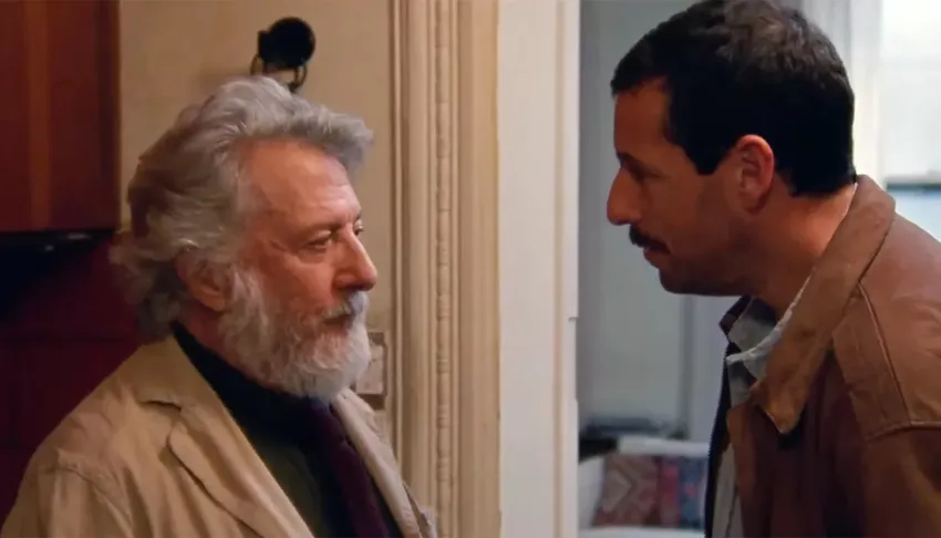 Дастин Хоффман и Адам Сэндлер станут семьей в драме «Тайм-аут». Фото: соцсети