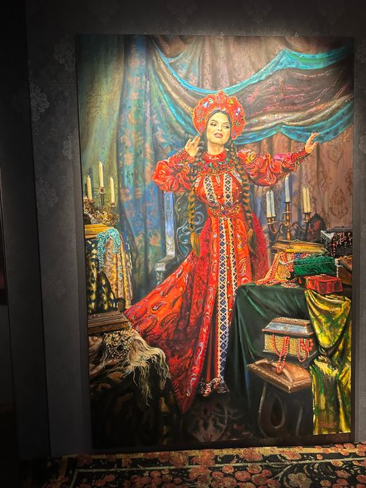 На этом полотне Наташа Королева представлена в образе сказочной Василисы. ФОТО: Лина Андр