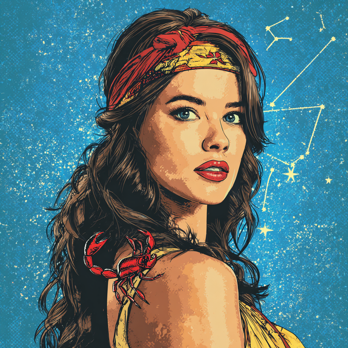 В ноябре женщина-Скорпион может с легкостью добиться всего, чего пожелает. Фото сгенерировано нейросетью Midjourney