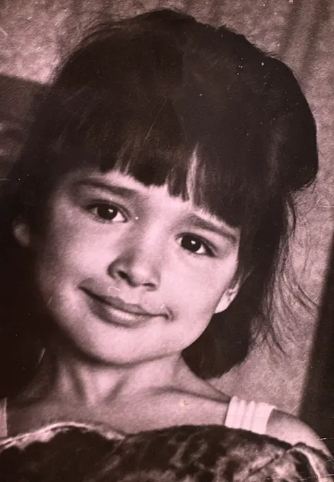 Оля Николаева в раннем детстве, г. Заречный. ФОТО из личного архива