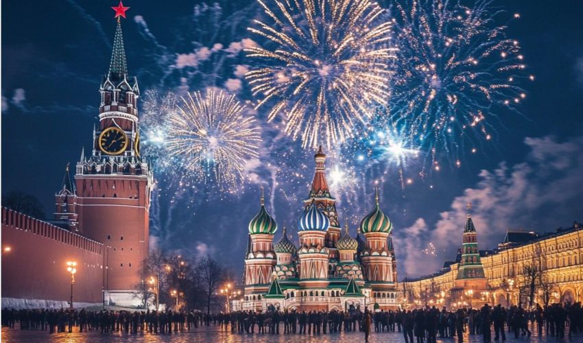 12 июня в Москве пройдут сотни различных концертов, исторических реконструкций и фестивалей. Фото сгенерировано нейросетью Midjourney