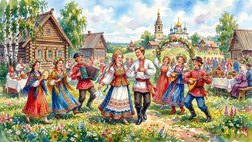 История Красной горки. Фото сгенерировано нейросетью Nano Banana