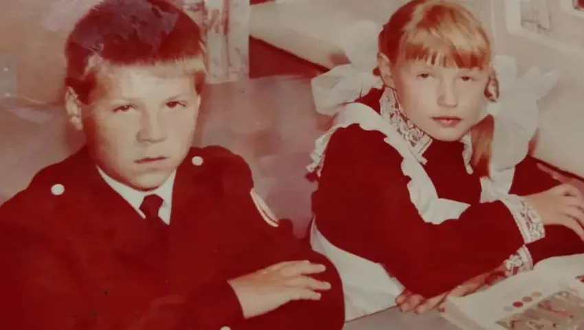 В школе Наташа никогда не комплексовала из-за своего роста. ФОТО: личный архив