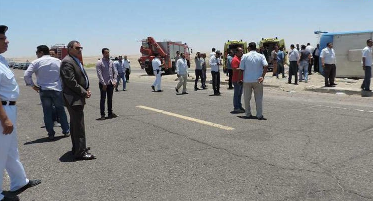 В Египте 27 российских туристов пострадали при столкновении автобуса и грузовика. Фото: t.me/shot_shot